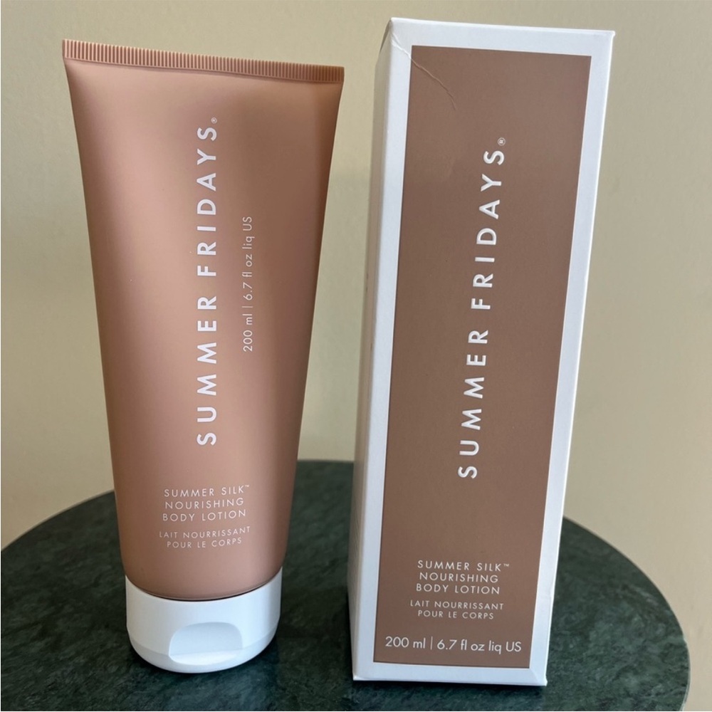 NIB, Summer Fridays Summer Silk Nourishing Body Lotion 6.7 oz / 200 ml